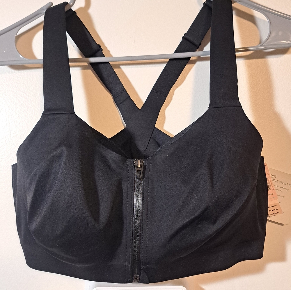 •VS• Zip-up Sports Bra